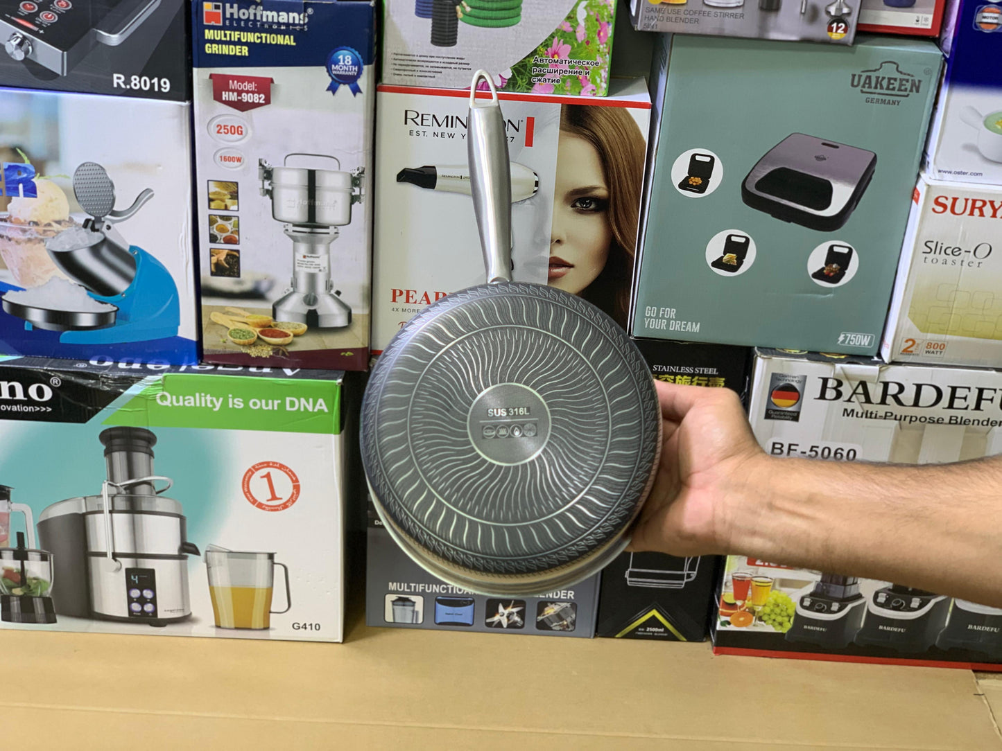 Laser Coating Sauce Pans 18cm And 20cm