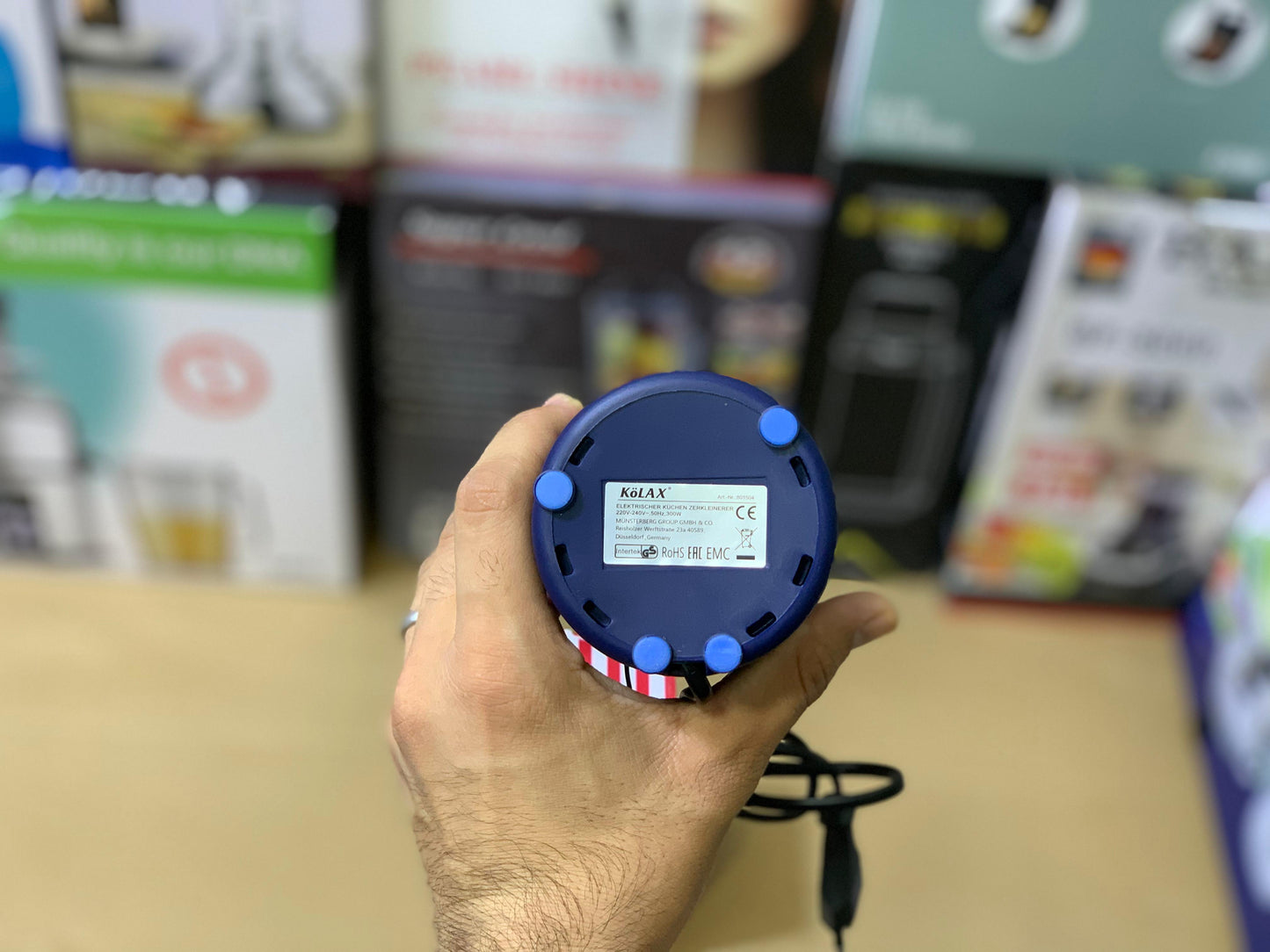 Kolax Coffee and Spice Grinder Stainless Steel 50G and 300W