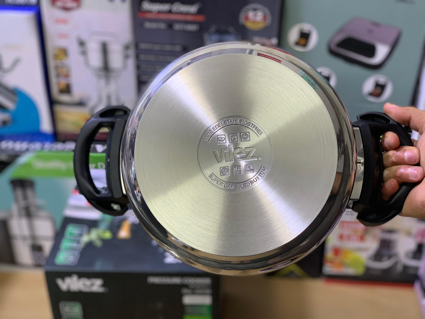 Vilez Pressure Cooker VC-3015 |Dia: 24 Cm